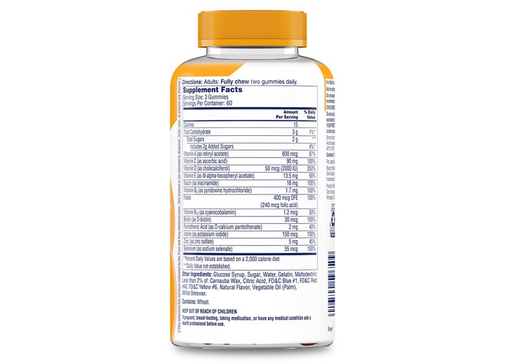 bottle of One A Day® MULTI+ Immunity Defense