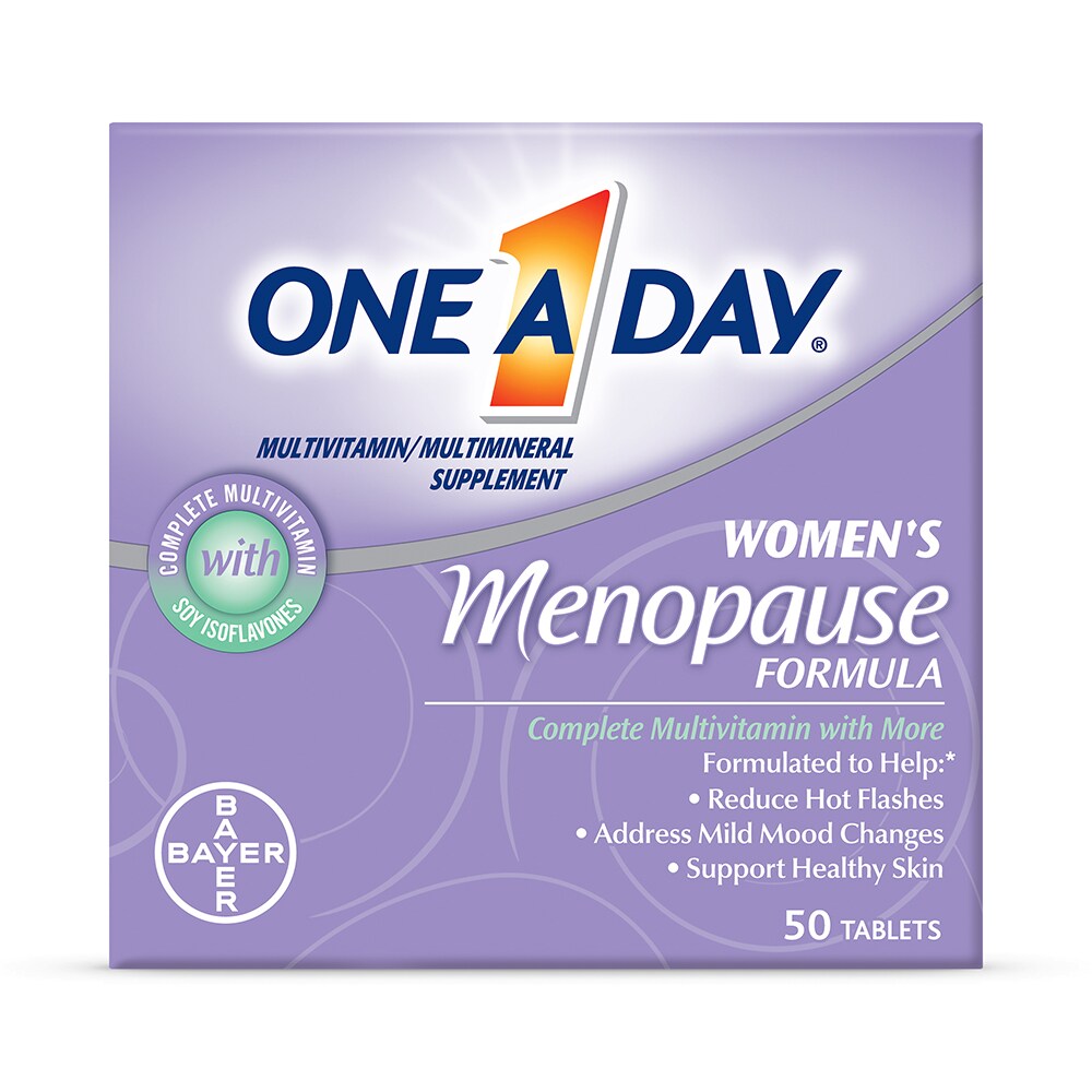 purple carton of One A Day® Women's Menopause Multivitamin