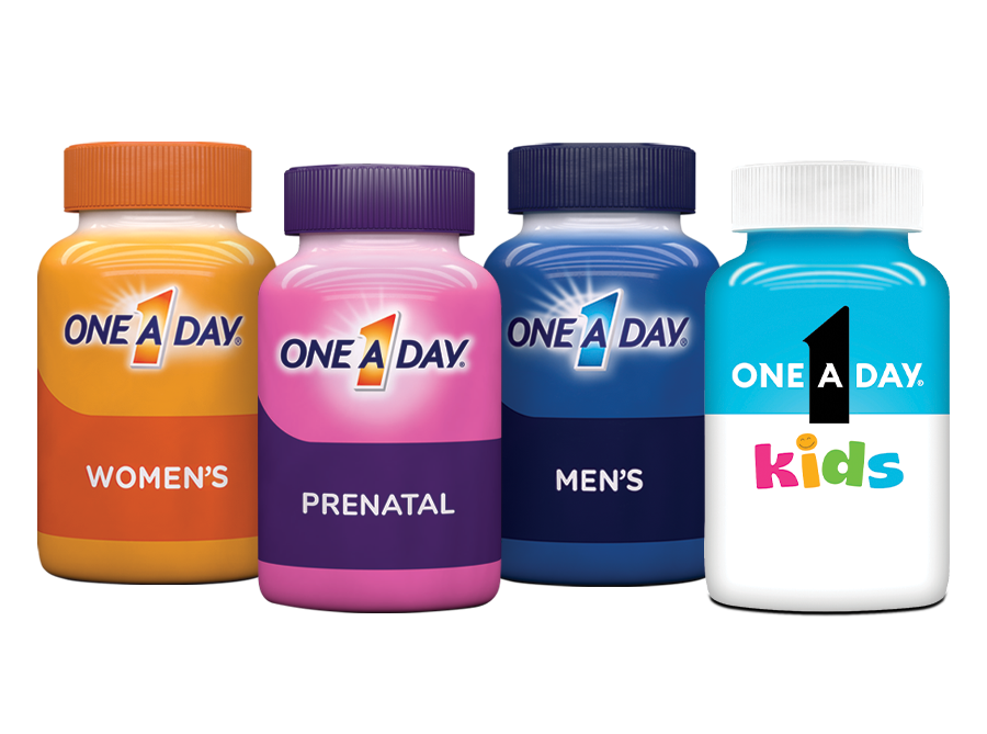 packages of the One A Day® family of products