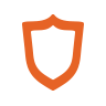 orange shield icon
