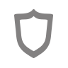 gray shield icon