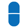 blue capsule icon