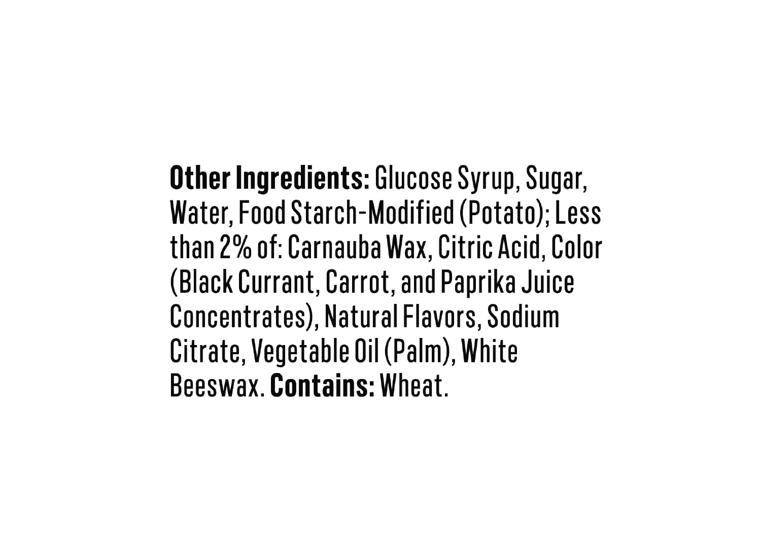 One A Day® Kids Multi Gummies ingredients